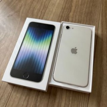 《新品・未使用》iPhoneSE第3世代64GB・スターライト