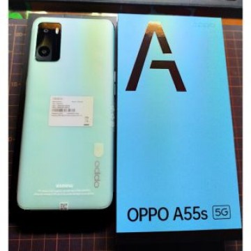 OPPO SIMフリースマートフォン A55S 5G グリーン