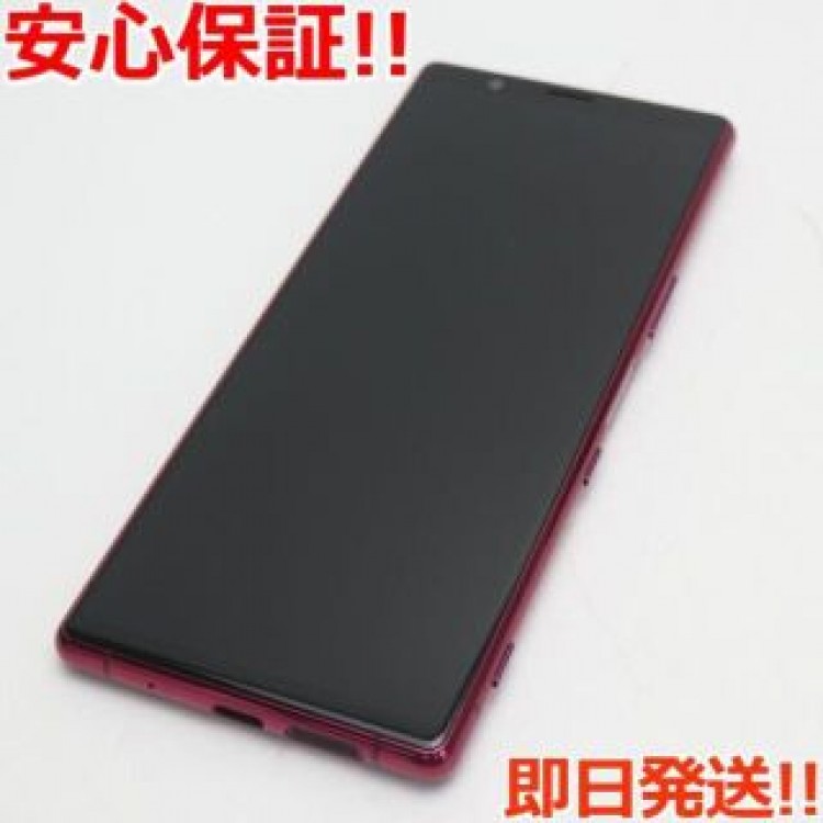 超美品 SOV41 レッド