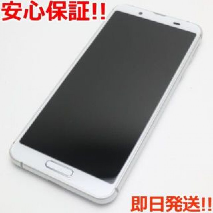 超美品SIMフリーAQUOSsense3liteシルバーホワイト