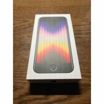 新品未使用 Apple iPhone SE 第3世代 64GB ミッドナイト