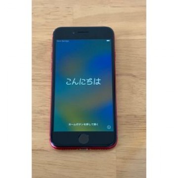 iPhone SE（第2世代）64GB レッド SIMフリー【背面ヒビ割れ】