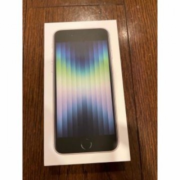 【新品】iPhone SE 64GB ホワイト　