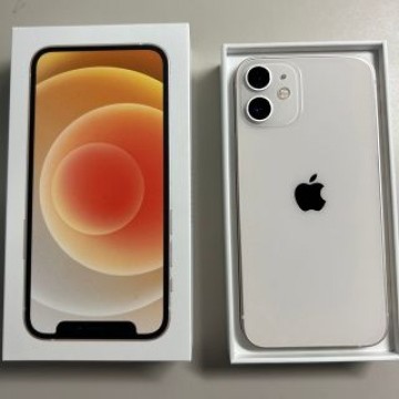 【美品】アップル iPhone12 mini 64GB ホワイト SIMフリー