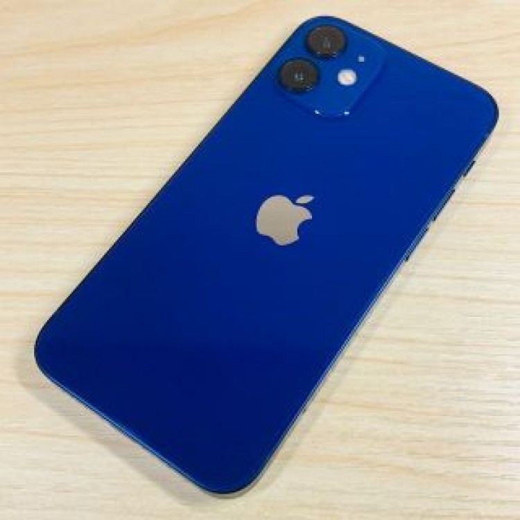 超美品 SIMﾌﾘｰ iPhone12 mini 64GB Blue P53