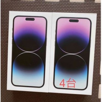 iPhone14 pro max 256GB ディープパープル 本体✖️4台