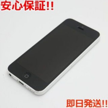 美品 au iPhone5c 32GB ホワイト