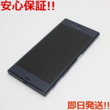 美品 au SOV34 Xperia XZ フォレストブルー