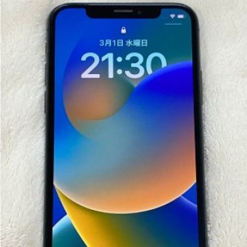 Apple iPhone X 64GB スペースグレイ SIMフリー