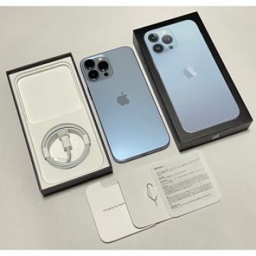 新品同様台湾版 iPhone 13 Pro Max 1TB SIMフリー ブルー