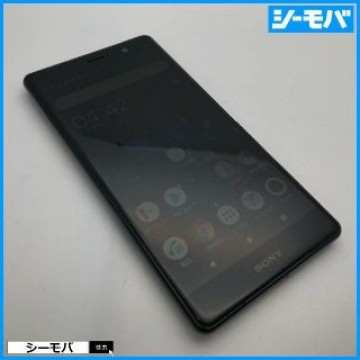 ◆670 SIMフリー au Xperia SOV38 ブラック◆美品◆