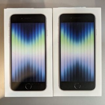 2台セット！iPhone SE (第3世代) スターライト  SIMフリー