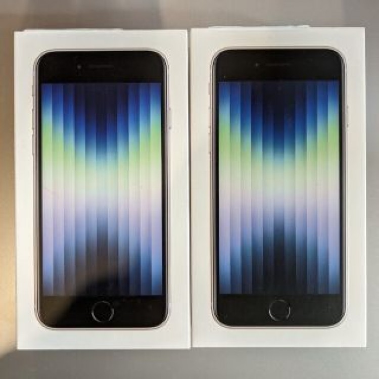 2台セット！iPhone SE (第3世代) スターライト  SIMフリー