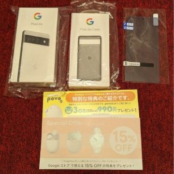 新品 未開封 Google Pixel 6a 128GB Chalk
