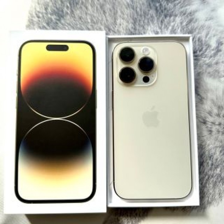 3/3購入　ほぼ新品　iPhone14Pro 128GB ゴールド SIMフリー