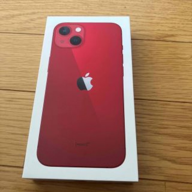 即発送！新品未開封　SIMフリーiPhone13 128GB レッド au