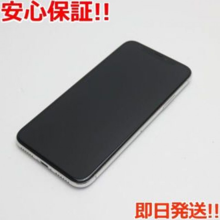 超美品 SIMフリー iPhoneX 64GB シルバー