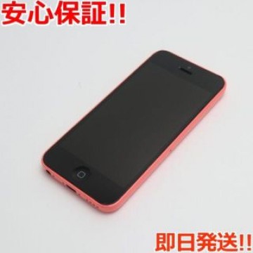 良品中古 iPhone5c 16GB ピンク 白ロム