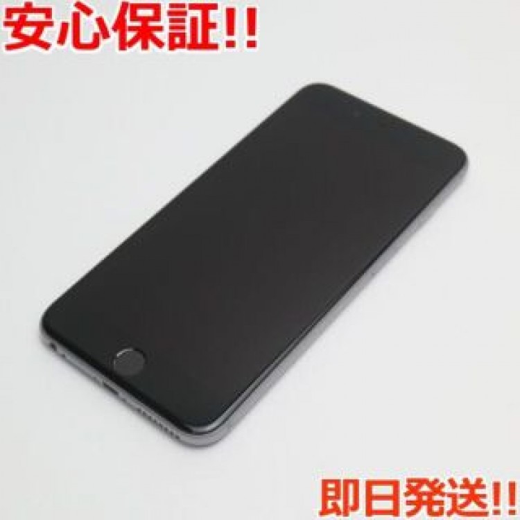 超美品 SIMフリー iPhone6S PLUS 64GB グレイ