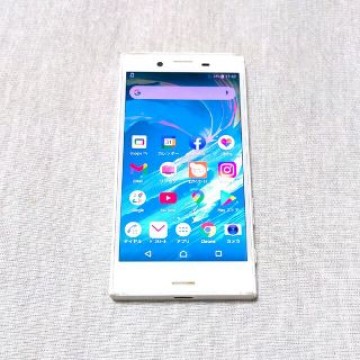 Xperia X Compact SO-02J　ホワイト　SIMフリー　b-2