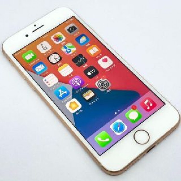 SIMフリー iPhone8 Gold 64GB 付属品完備