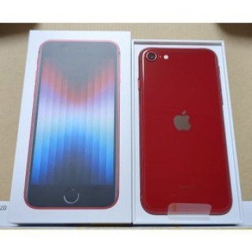 新品未使用 iPhone SE3 第3世代 64GB レッド SIMフリー