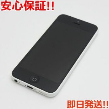 超美品 au iPhone5c 16GB ホワイト