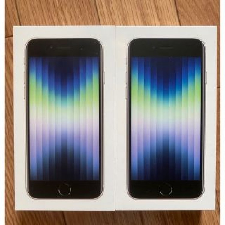 【新品未開封2台】iPhone SE第3世代64GBスターライト SIMフリー