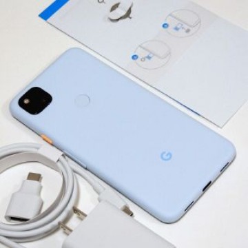 美品 SIMフリー Google Pixel 4a 128GB Brl Blue