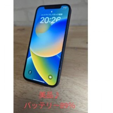 iPhone12ブルー64GB