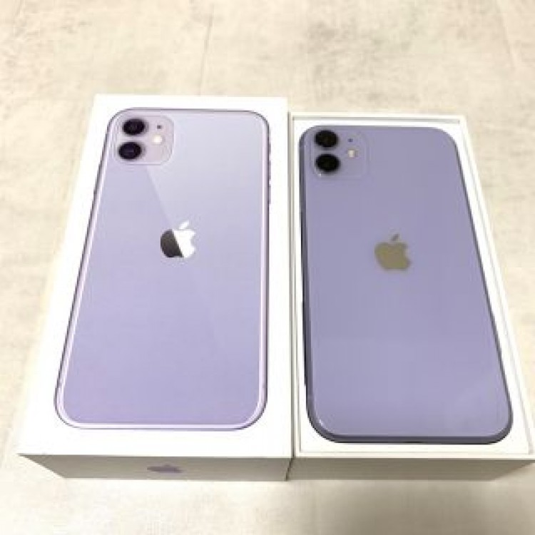 iPhone 11  パープル　64GB
