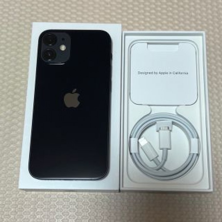 美品！iPhone12mini 64GB 本体 バッテリー100%デモ機 BL