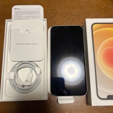 iPhone12 64gb スターライト(白) simフリー　本体