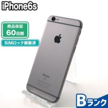iPhone6s 16GB スペースグレイ docomo 中古 Bランク 本体【エコたん】