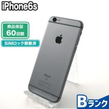 iPhone6s 16GB スペースグレイ docomo 中古 Bランク 本体【エコたん】