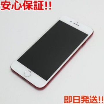 美品 SIMフリー iPhone7 128GB レッド