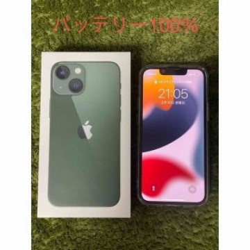 ★中古美品★　iPhone13 mini 128GB SIMフリー グリーン
