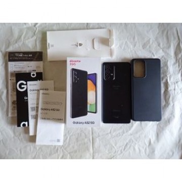 GalaxyA52 オーサムブラック 128GB docomo