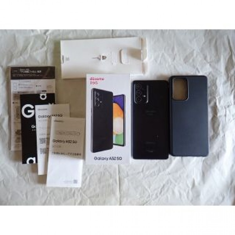GalaxyA52 オーサムブラック 128GB docomo