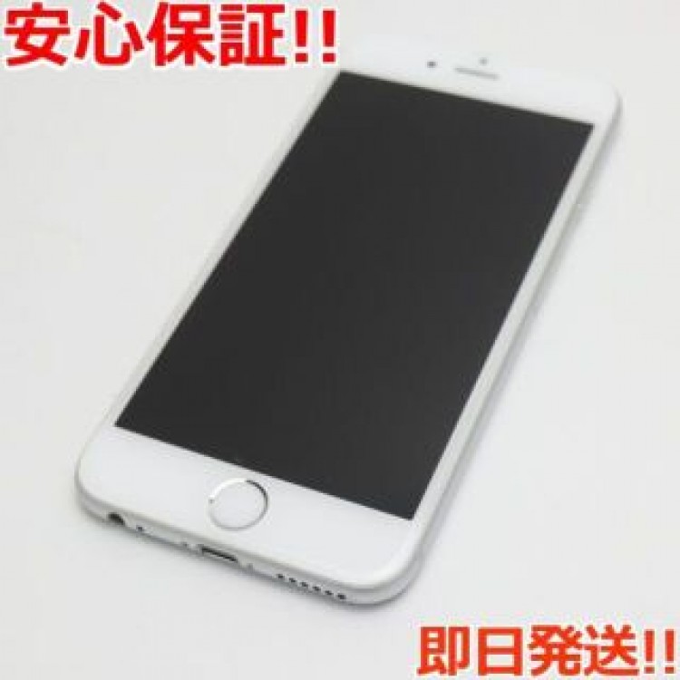 超美品 au iPhone6 64GB シルバー 白ロム