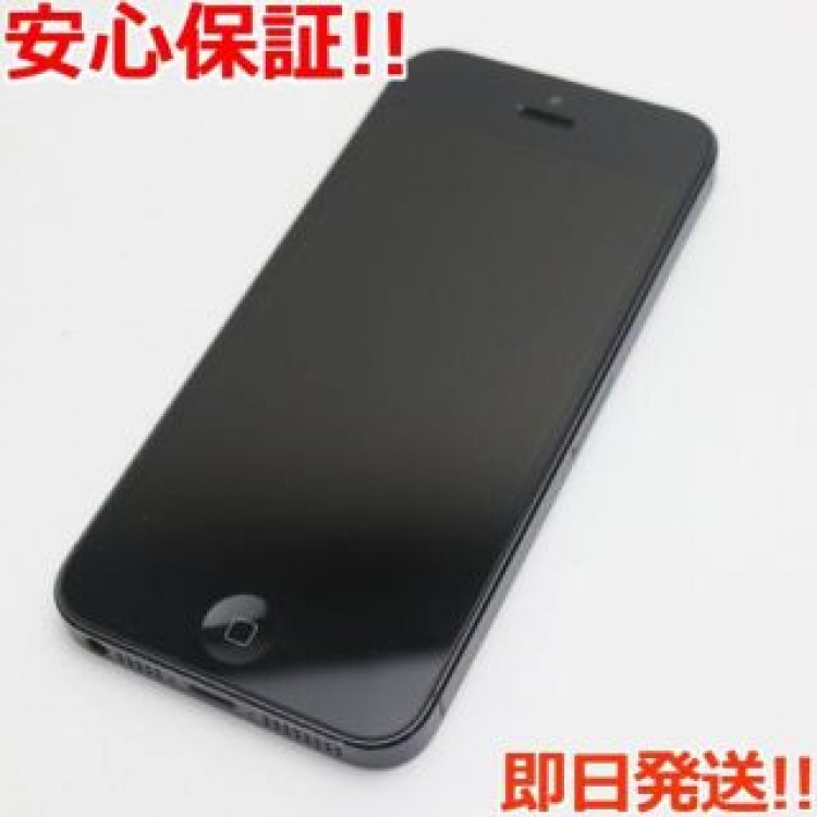 超美品 iPhone5 32GB ブラック 白ロム