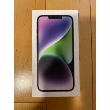 iPhone14 128GB パープル　simフリー　新品未開封