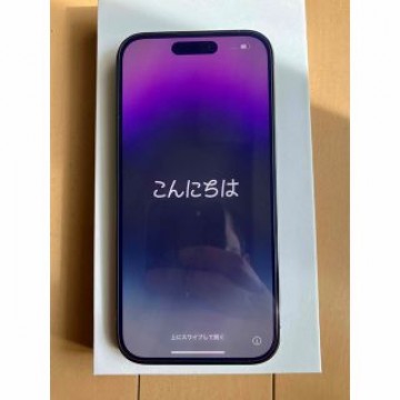 iPhone 14 pro 512GB 人気のパープル simフリー
