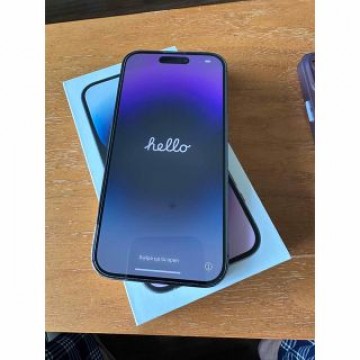 美品バッテリー100%iPhone 14 pro 256GB ディープパープル