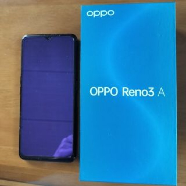 OPPO  Reno3 A ブラック A002OP SIMロック解除済