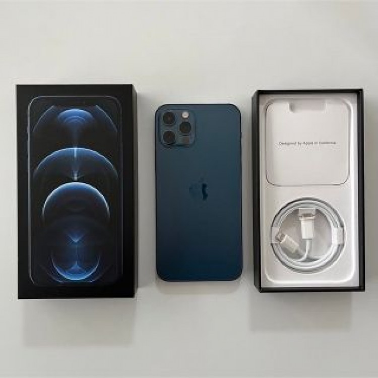 [極美品] iPhone12pro パシフィックブルー 256GB SIMフリー