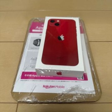 iPhone 13 256GB レッド 本体 新品シュリンク付き