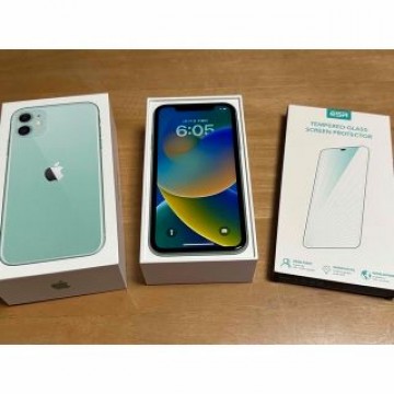 iPhone 11 128g 人気のグリーン　SIMフリー