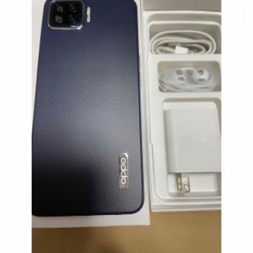 【美品】OPPO◇ A73 CPH2099 ネービーブルー SIMフリー