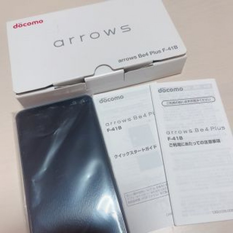 【未使用品】2台セットarrows Be4 Plus F-41B ブラック